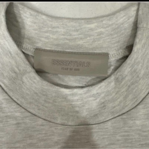 NEW Fear of God Essentials Shirt( light oatmeal)(SizeXS) 100% Authentic Verified - Picture 1 of 10